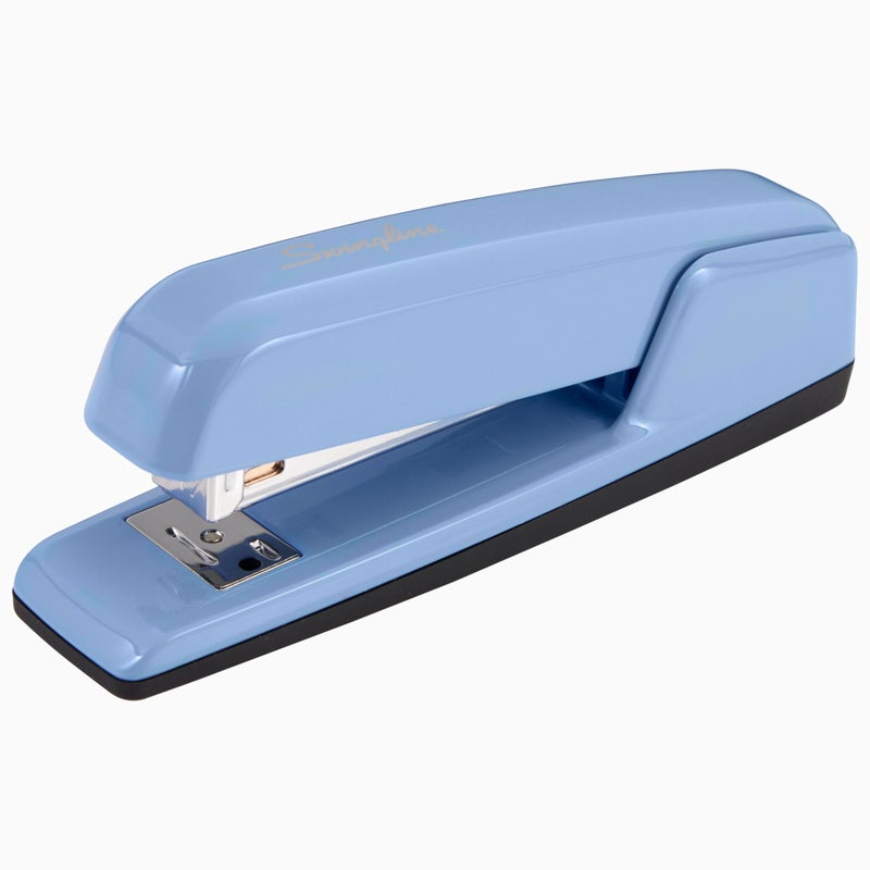 Swingline Stapler, 30 Sheet Capacity, 747 Business Stapler, Jam Free, Metal, Electric Blue (74722) - Image 1